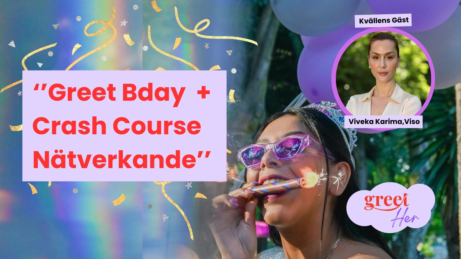 greet bday crash course